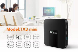 TX3 mini IPTV Box Android 7.1 1G+8G S905W Quad Core